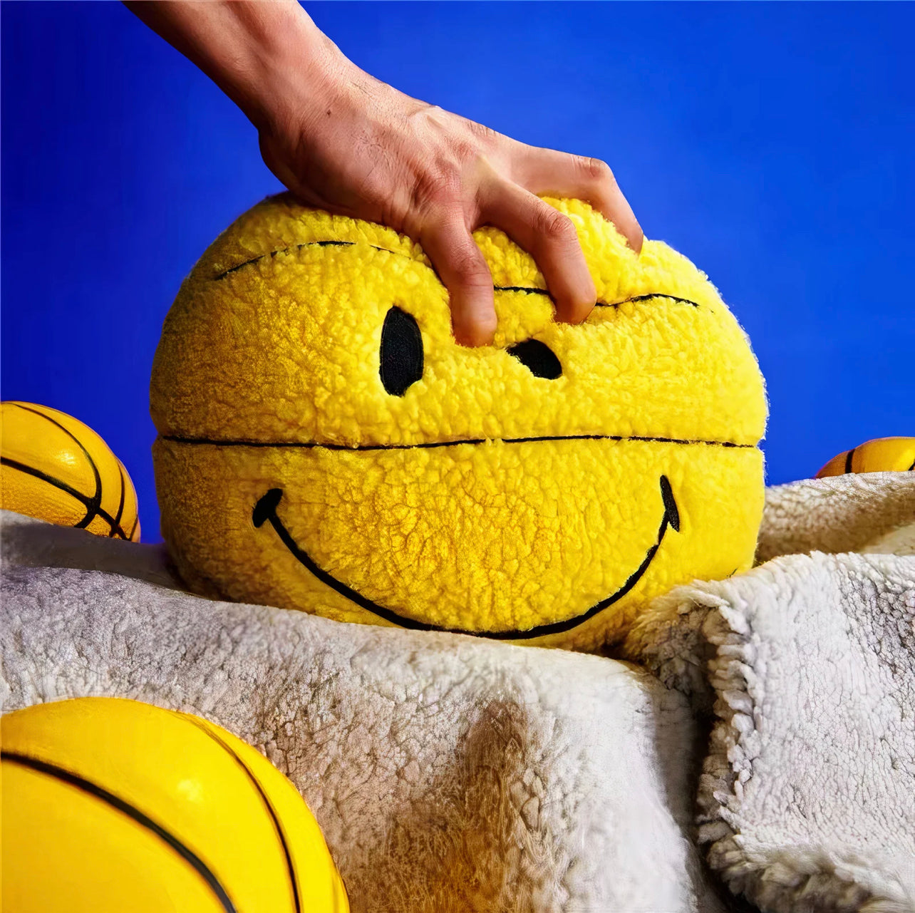 Smiley Plush Pillow